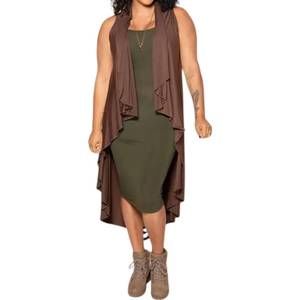 NEW SHAWL DAWLS slitback convertible shawl in espresso